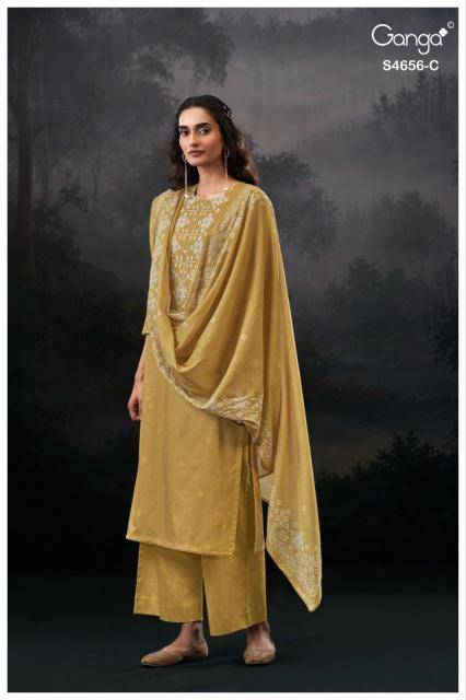 Ganga evaira 4656 Best wholesale dress materials in Bangalore